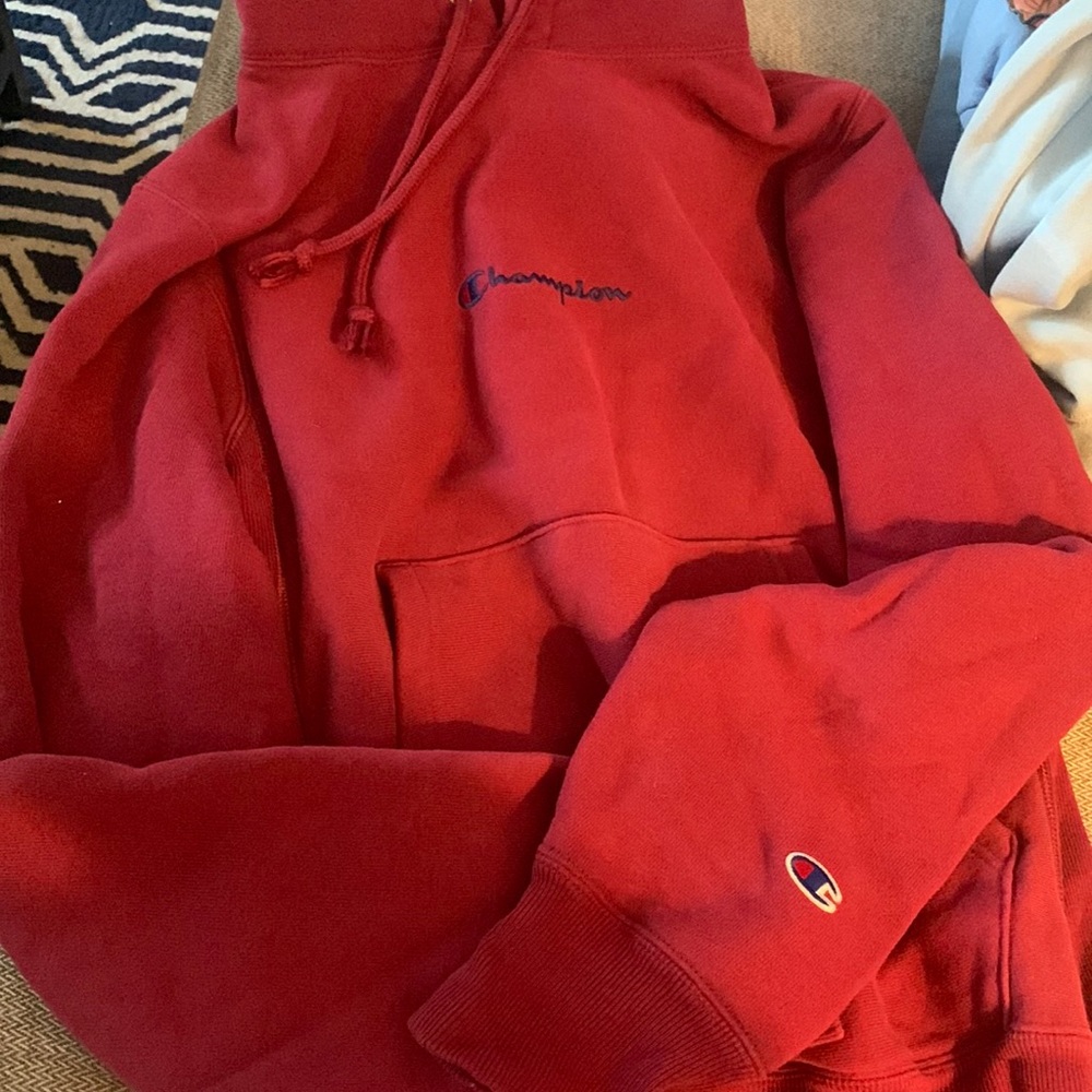 Maroon champion hoodie